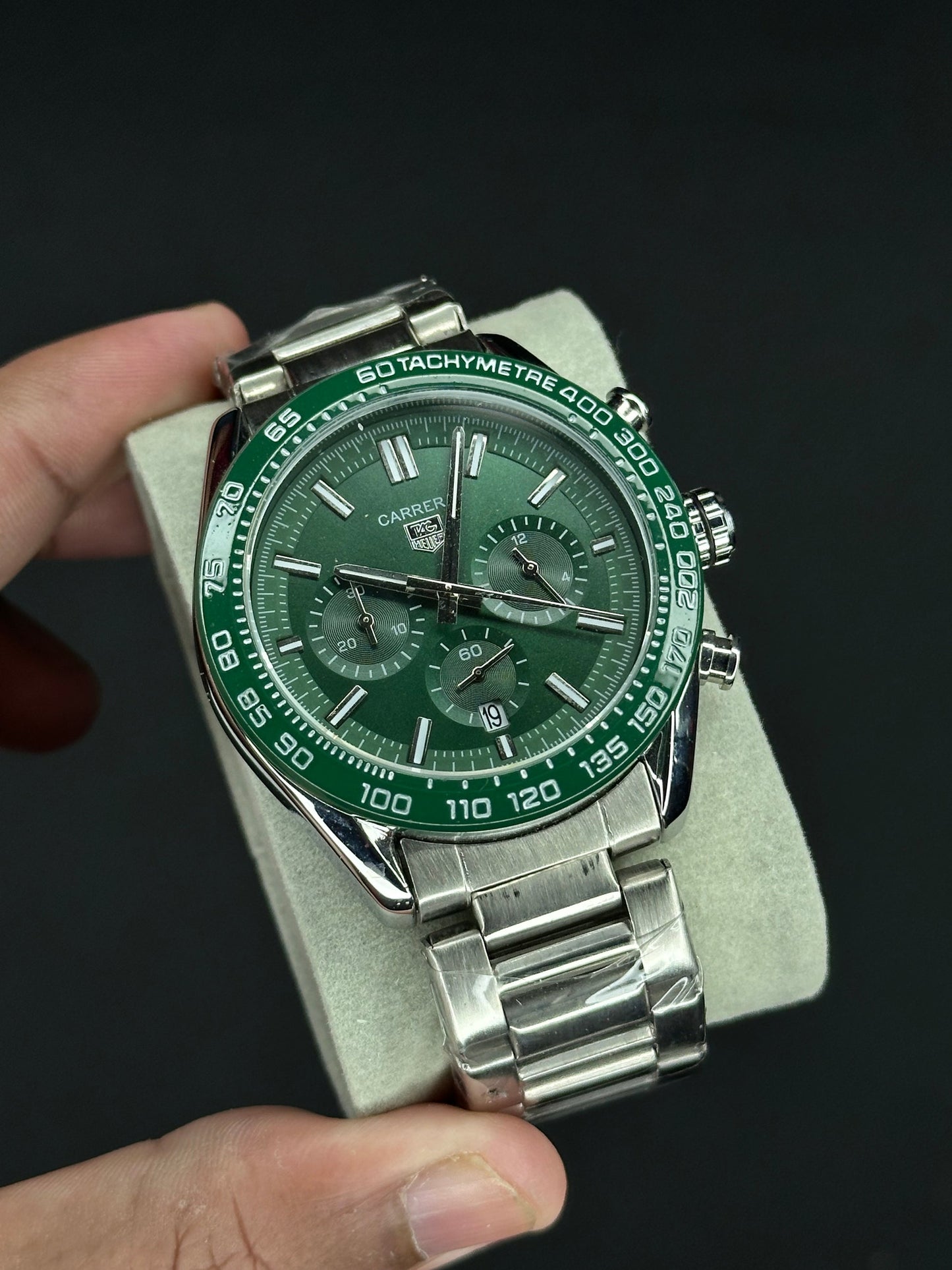 Tag Green Dial