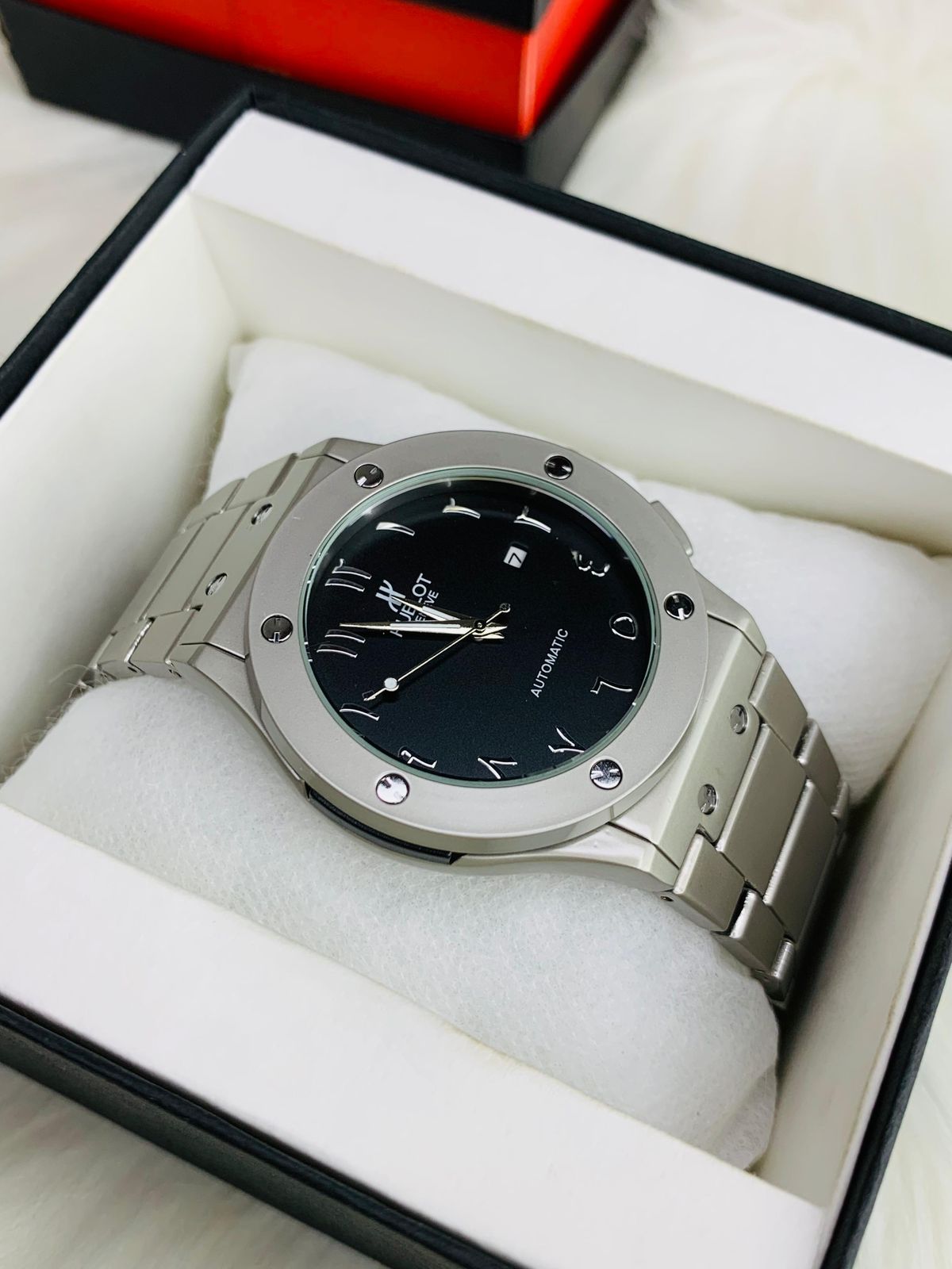 HUBLOT Arabic Dial Wristwatch – Premium Luxury