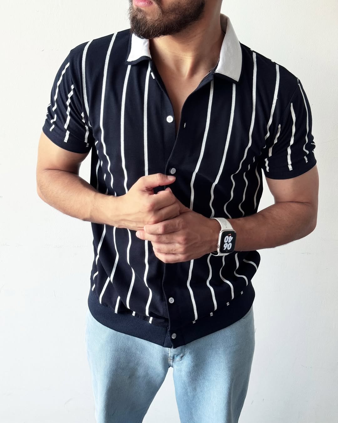 Summer Striped - Old Money Polo T-Shirt