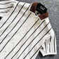 Summer Striped - Old Money Polo T-Shirt