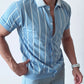 Summer Striped - Old Money Polo T-Shirt