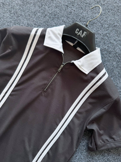 Zenith Stripe Polo