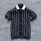 Summer Striped - Old Money Polo T-Shirt